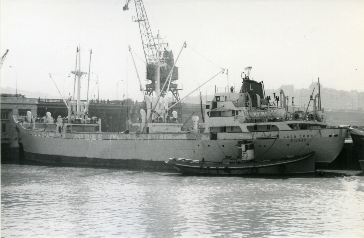 Ägare:/1960-84/: Naviera Lagos S.A. Hemort: Bilbao.