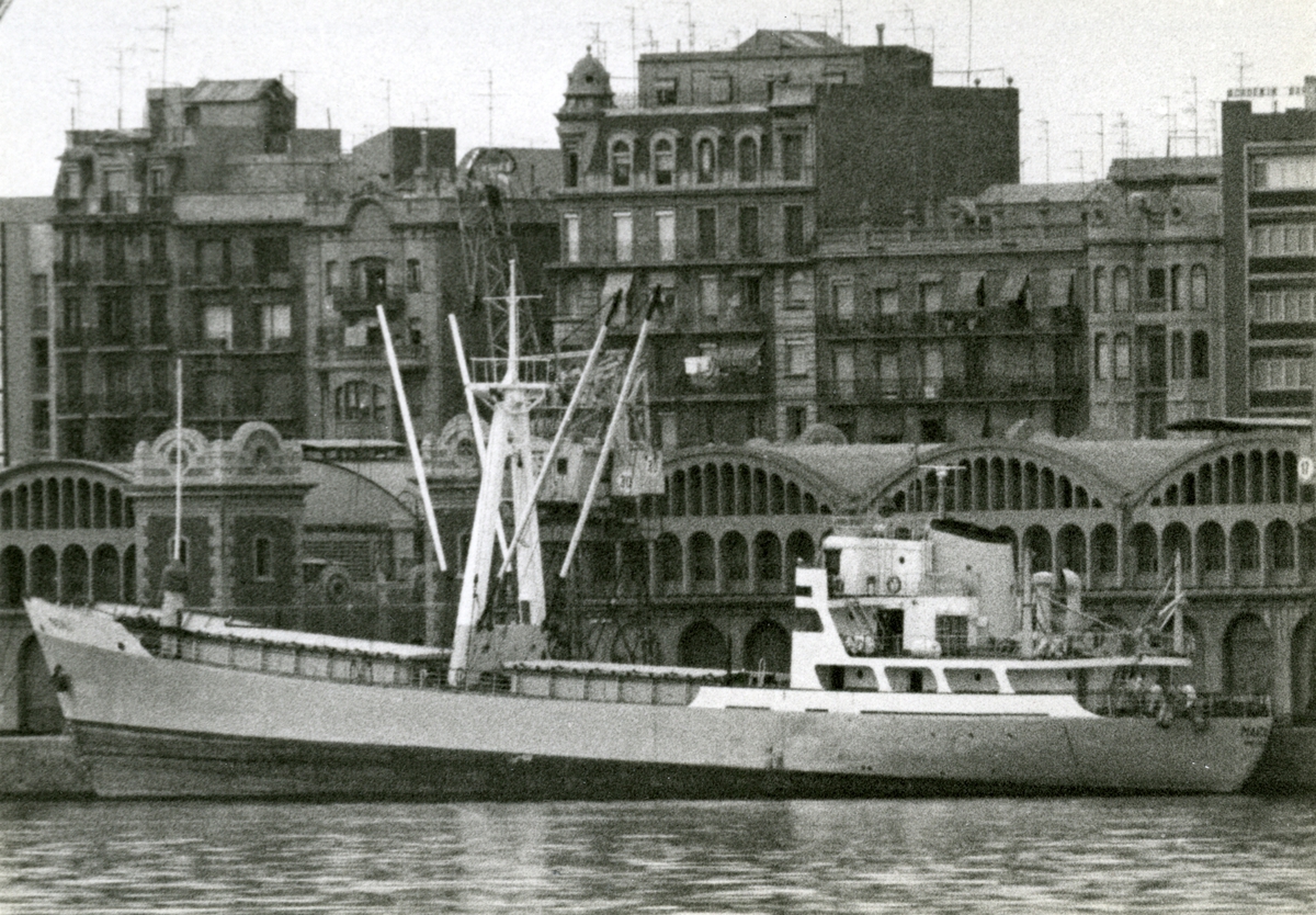 Ägare:/1979-87/: Benjamin Suárez Navegacion & Comercio S.A. Hemort: Sevilla.