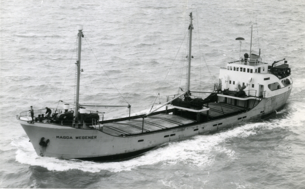 Ägare:/1956-68/: Hermann Wegener & Hans Wegener. Hemort: Hamburg.