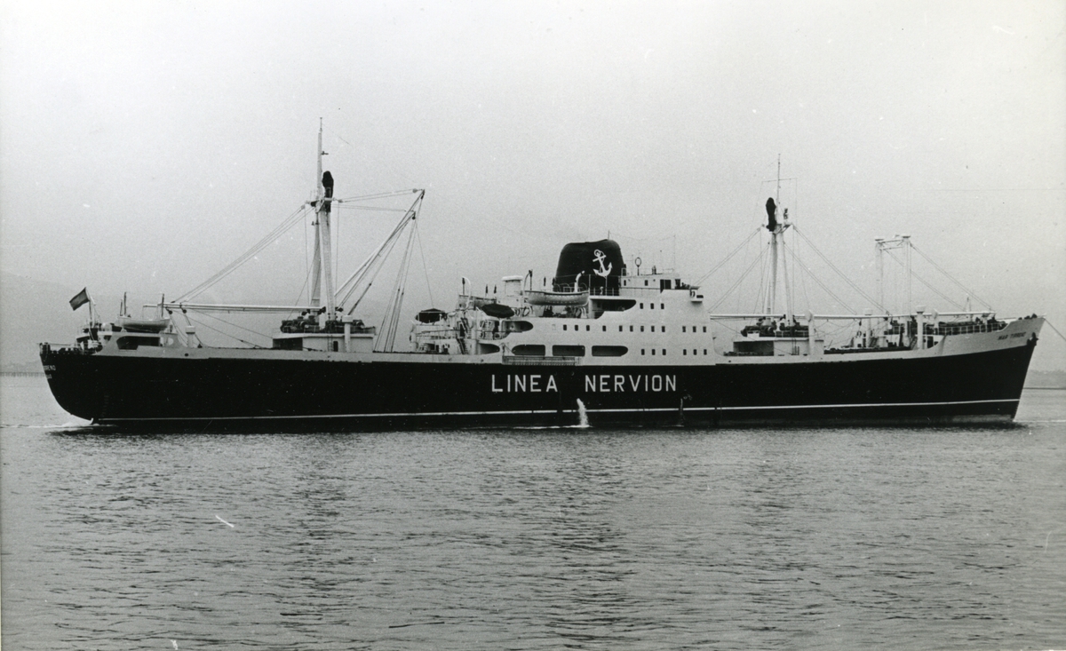 Ägare:/1957-79/: Compania Maritima del Nervion. Hemort: Bilbao.