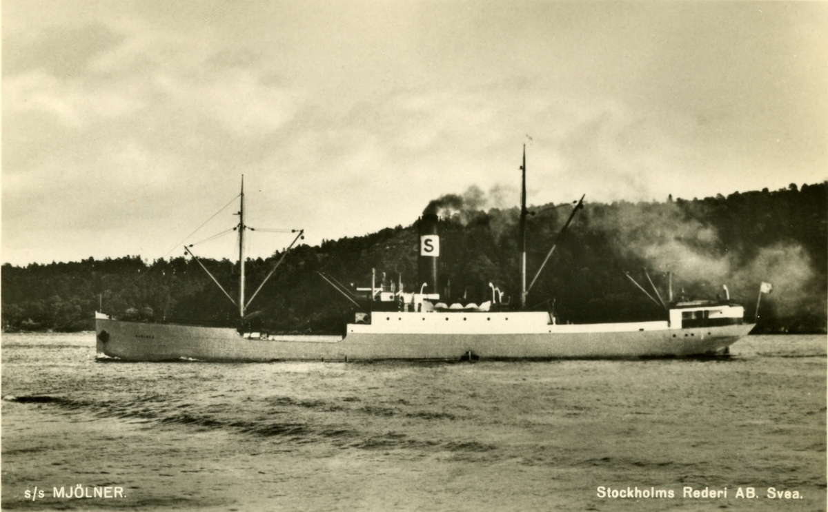 Ägare:/1914-54/: Stockholms Rederi AB Svea. Hemort: Stockholm.