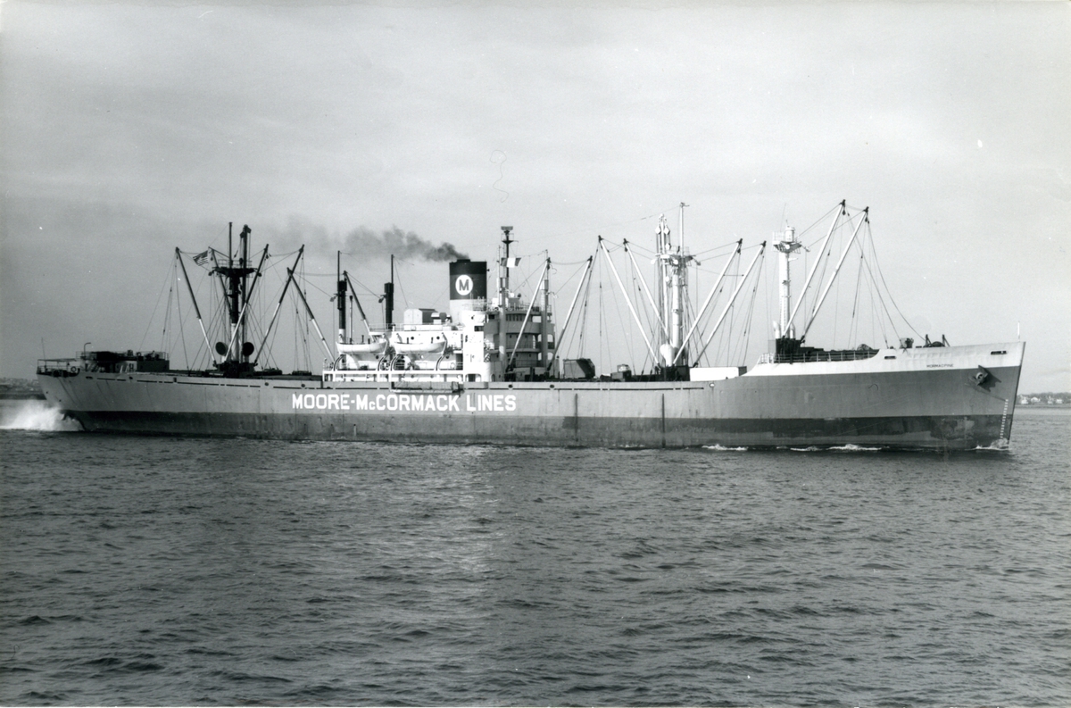 Ägare:/1947-70/: Moore-McCormack Lines, Inc. Hemort: Portland.