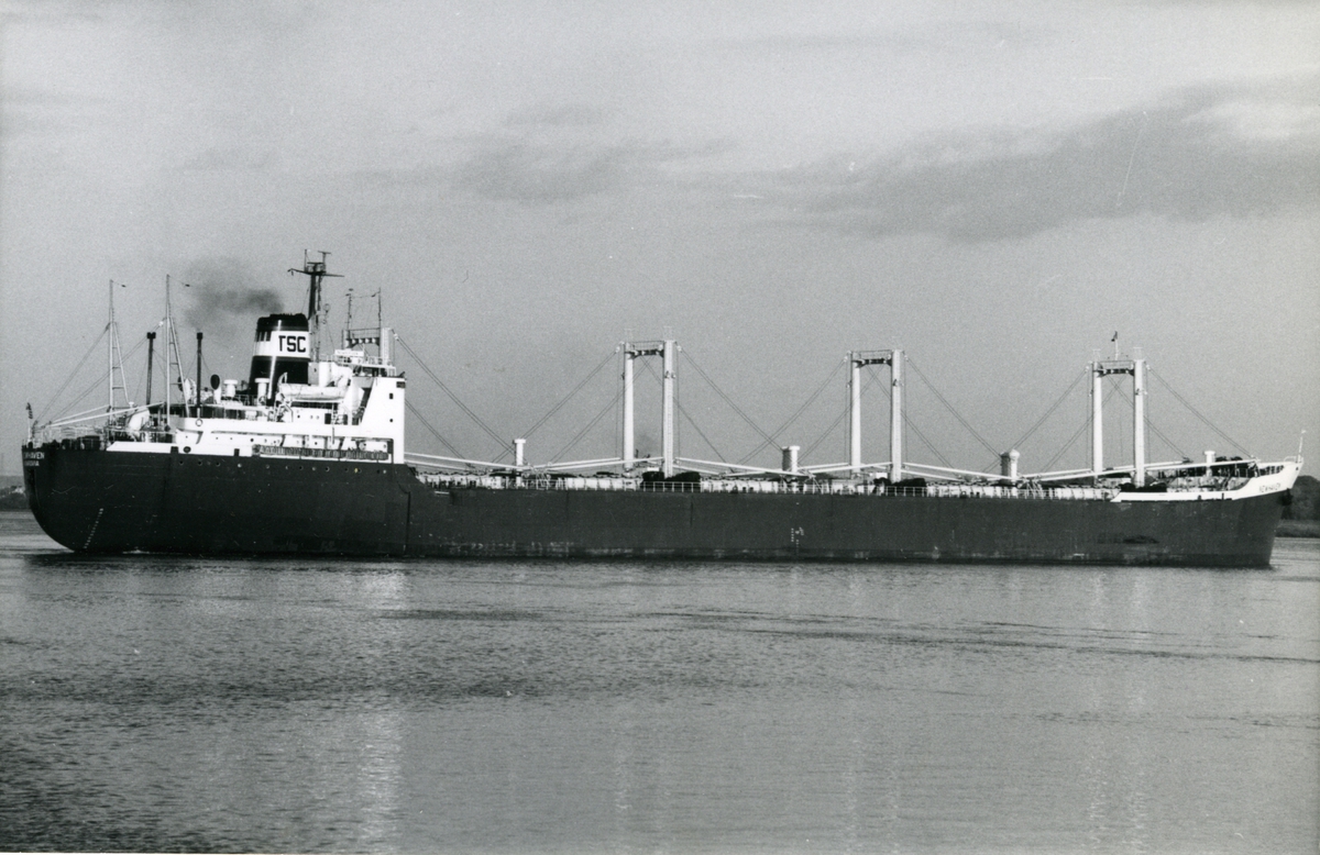 Ägare:/1971-82/: Transocean Shipping Co. Ltd. Hemort: Monrovia.
