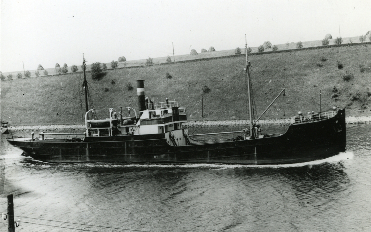 Ägare:/1909-54/: Dampfschiffahrts Ges. Neptun A.G. Hemort: Bremen.