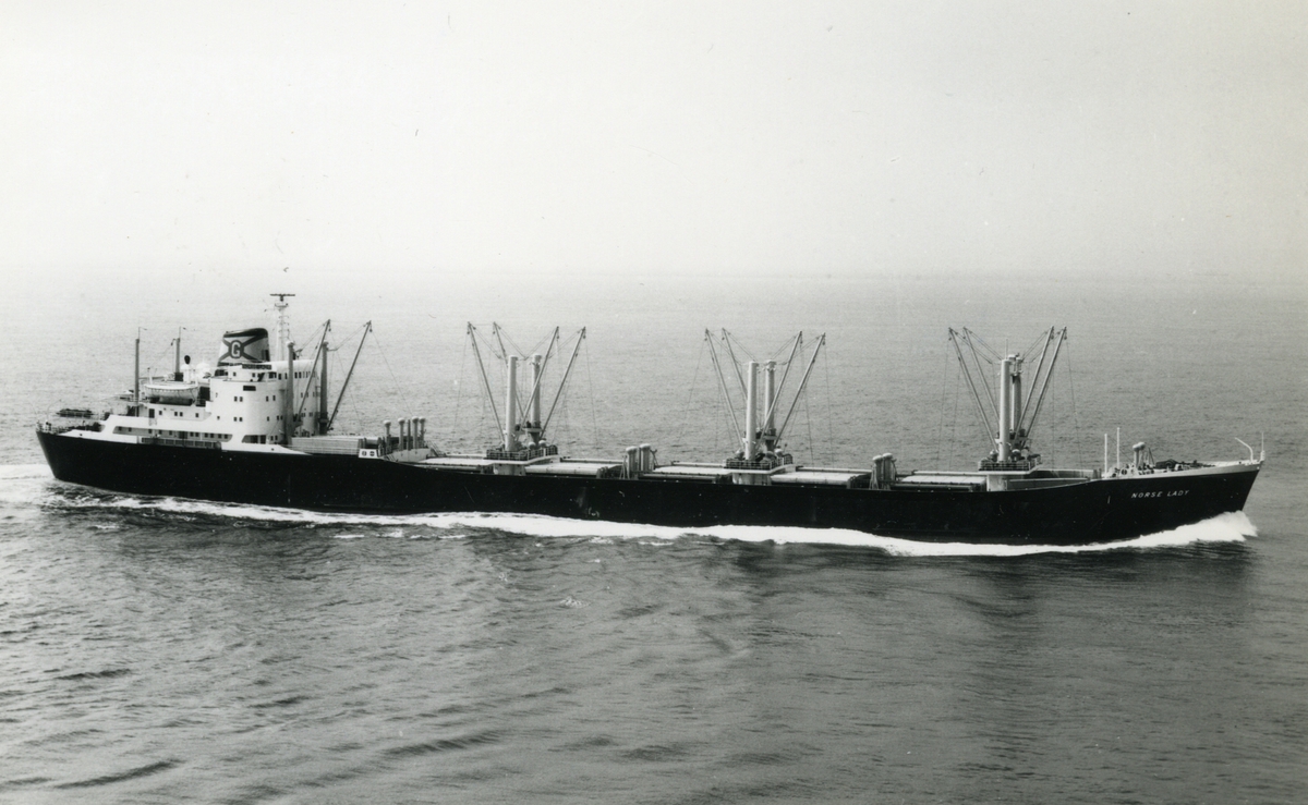 Ägare:/1961-73/: I/S Norse Lady. Hemort: Oslo.