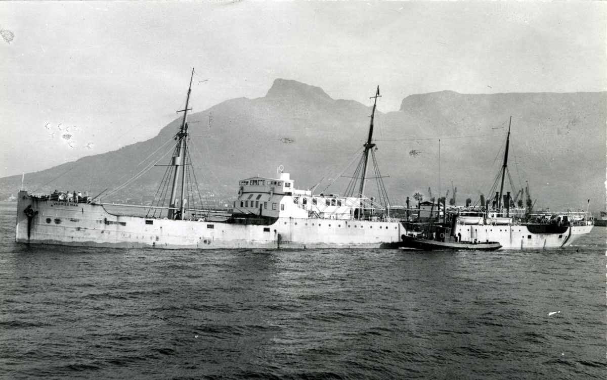 Ägare:/1936-39/: Rederi A/S Norseman. Hemort: Panama.