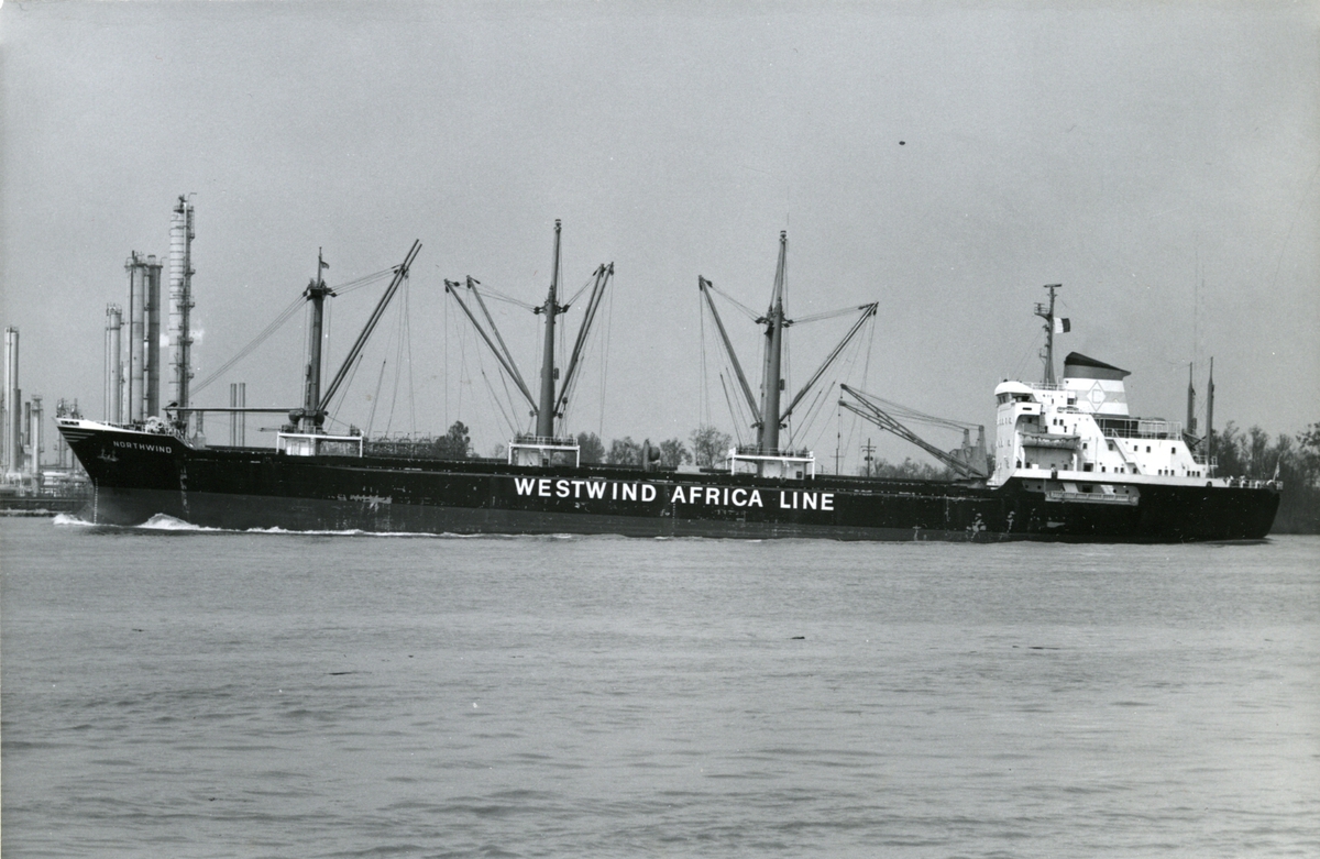 Ägare:/1970-87/: Westwind Africa Line, Ltd. Hemort: Monrovia.