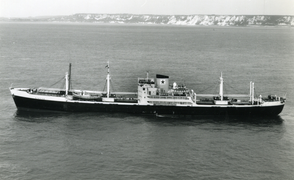 Ägare:/1961-70/: Nymphe Steamship Co. S.A. Hemort: Peiraievs.
