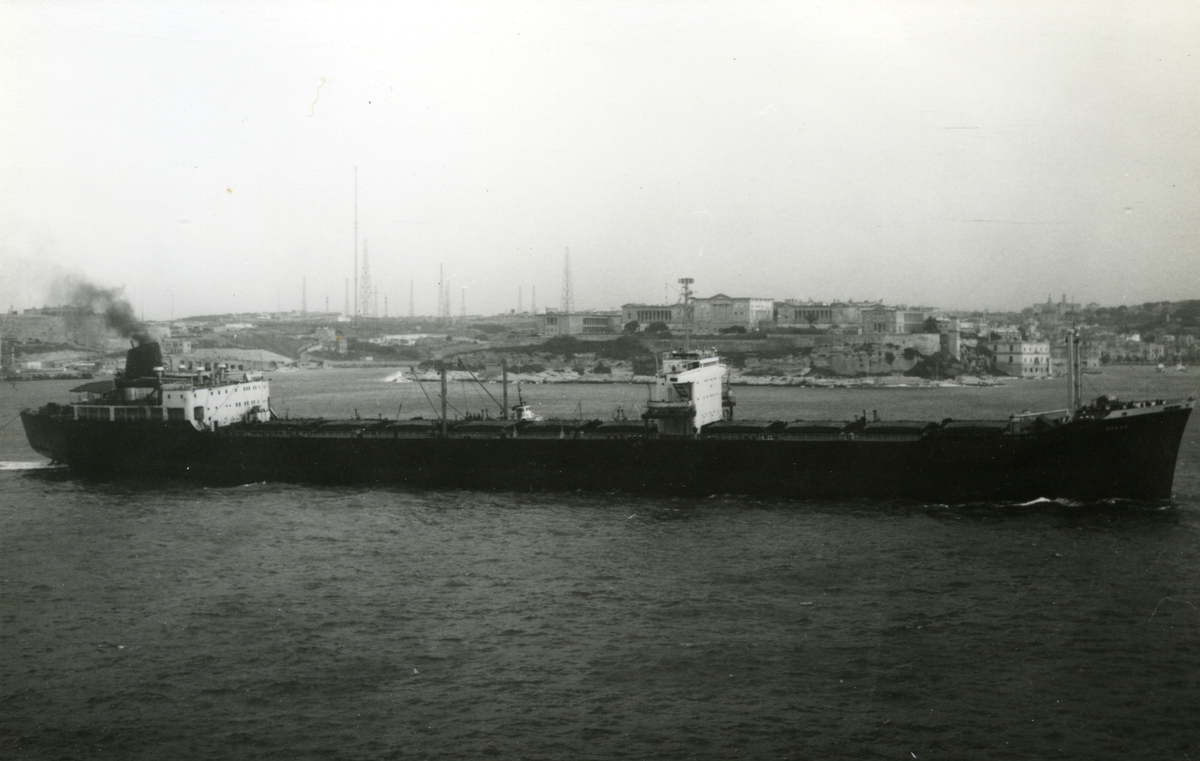 Ägare:/1968-78/: Interocean Bulk Transport Corp. Hemort: Monrovia.