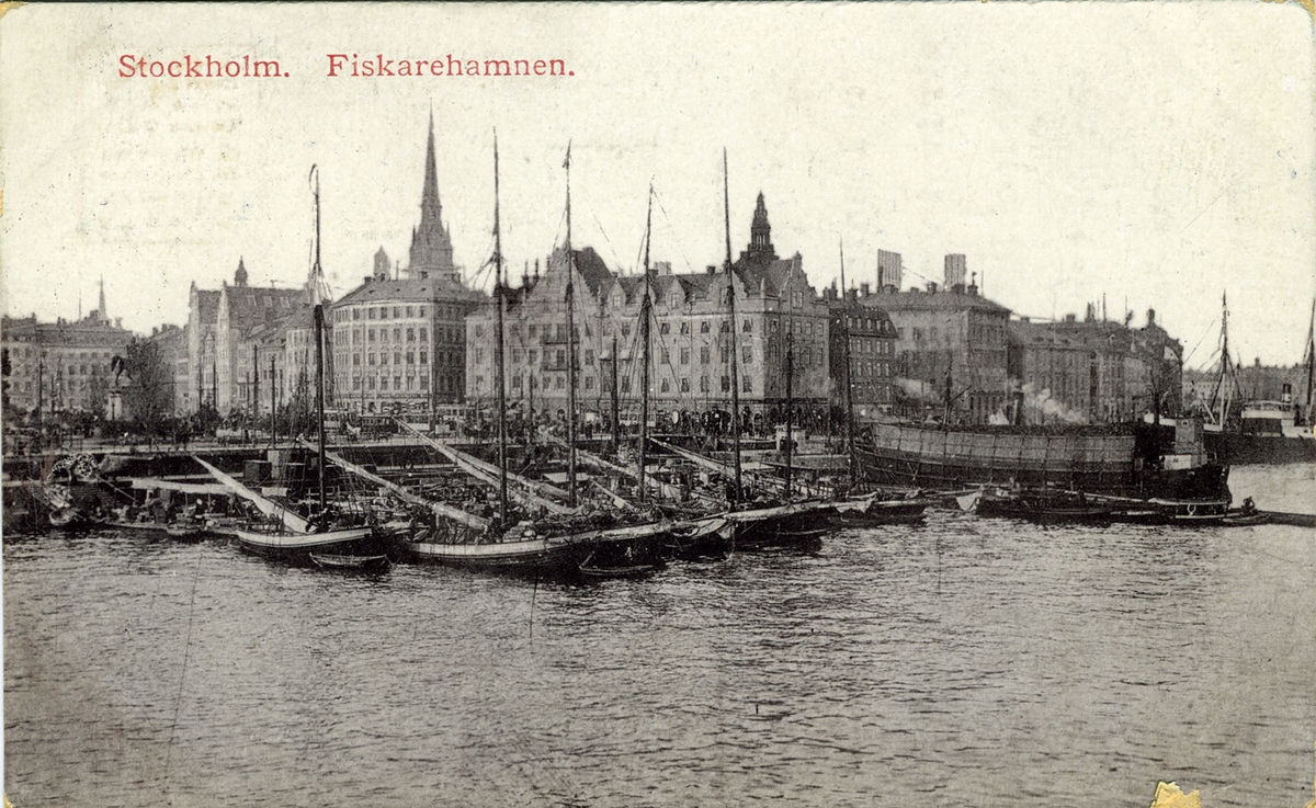 Stockholm. Fiskarehamnen