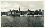 Stockholm, Skeppsbron.
6002/142 Förlag Nordisk Konst Sttockholm Import.