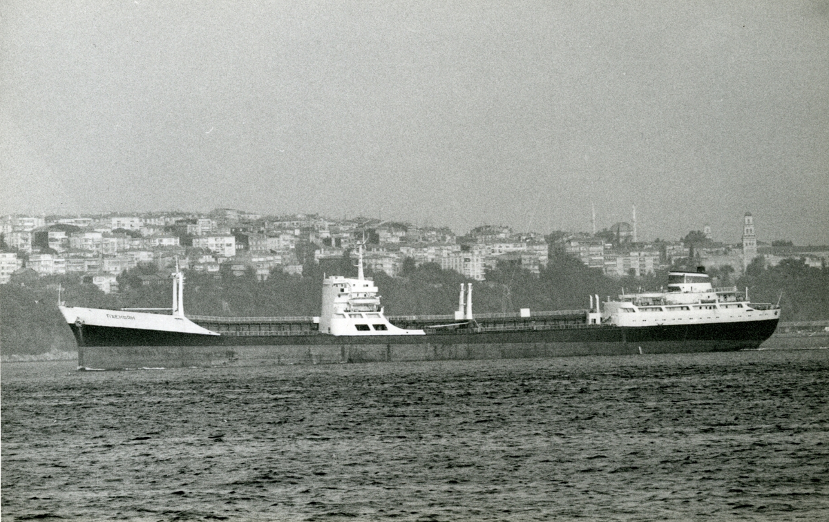 Ägare:/1972-85/: S.S.S.R. - Novorossiysk Shipping Co. Hemort: Novorossiysk.