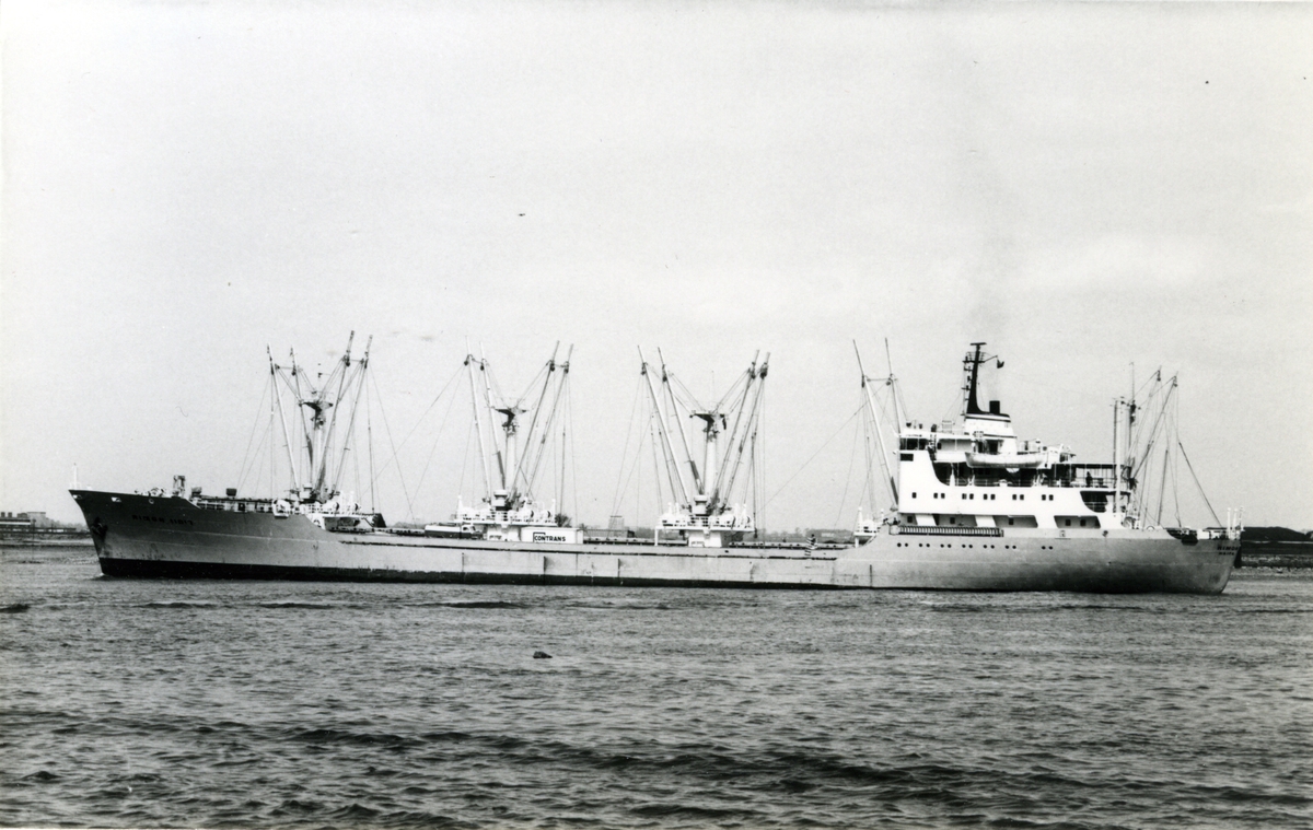 Ägare:/1967-70, 1973-83/: Zim Israel Navigation Co. Ltd. Hemort: Haifa.