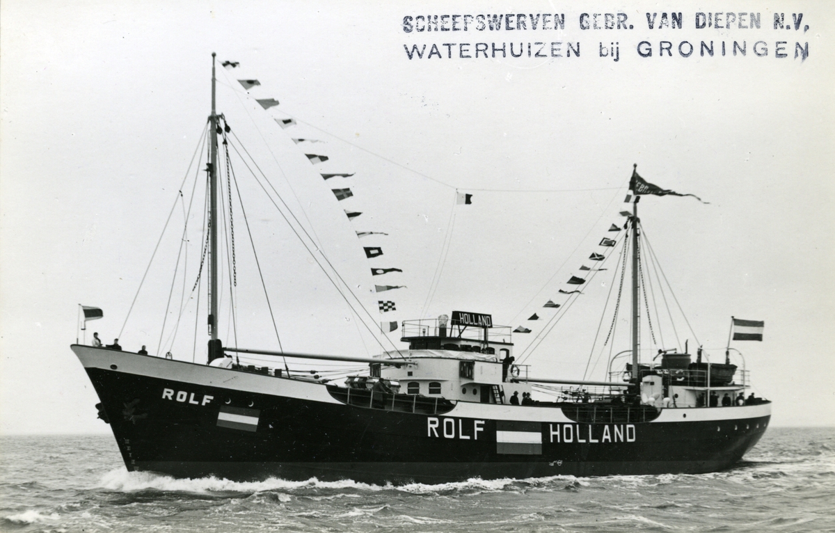 Ägare:/1940-50/: N.V. Stoomvaart Maatschappij Westpolder. Hemort: Rotterdam.