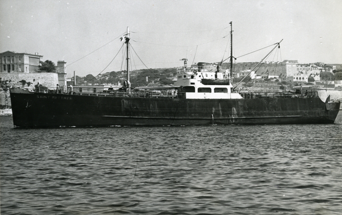 Ägare:/1971-75/: Saint Matthew Shipping Co.Ltd. Hemort: Famagusta,