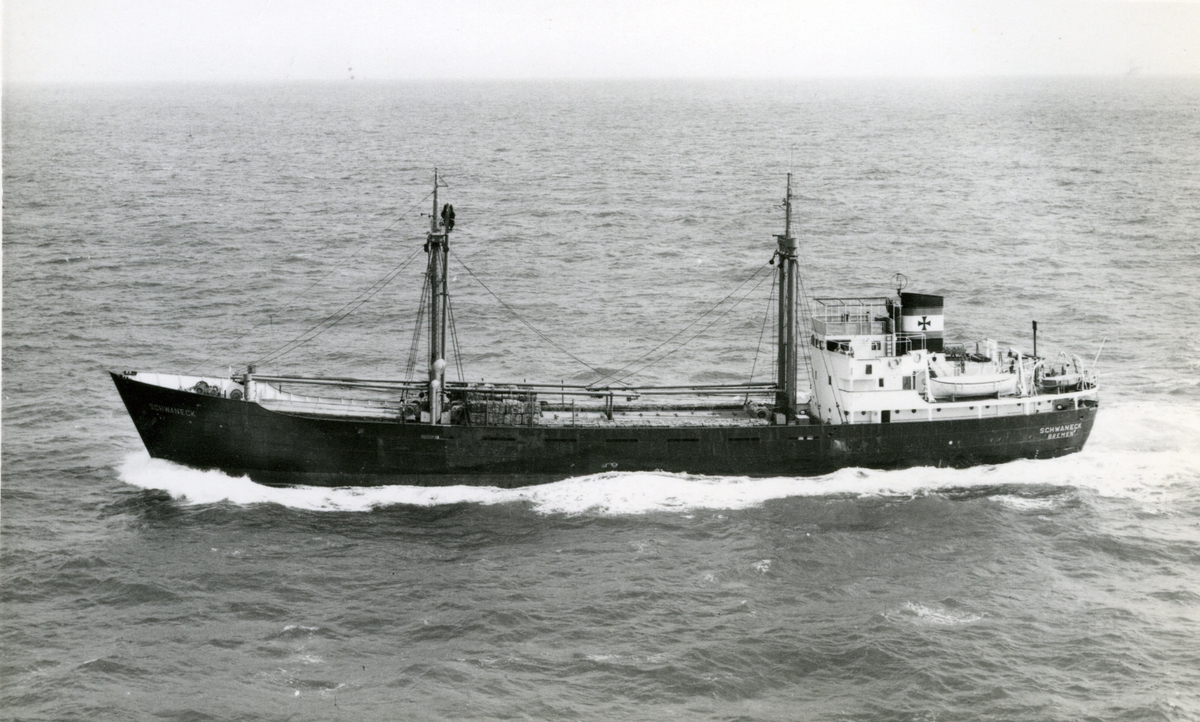 Ägare:/1953-59/: Deutsche Dampfschiffahrts-Ges. Hansa. Hemort: Bremen.