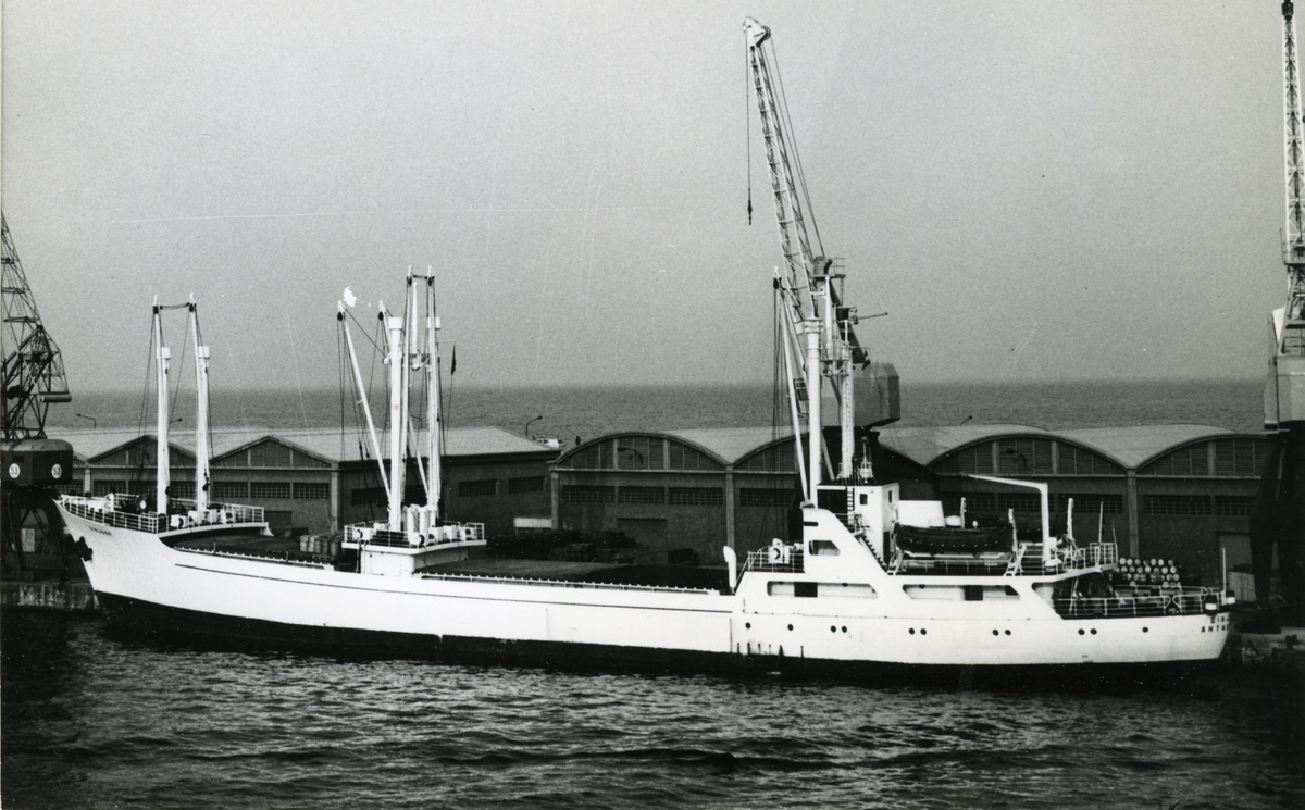 Ägare:/1967-73/: S.A. Belgo-Iberian Maritime N.V. Hemort: Antwerpen.