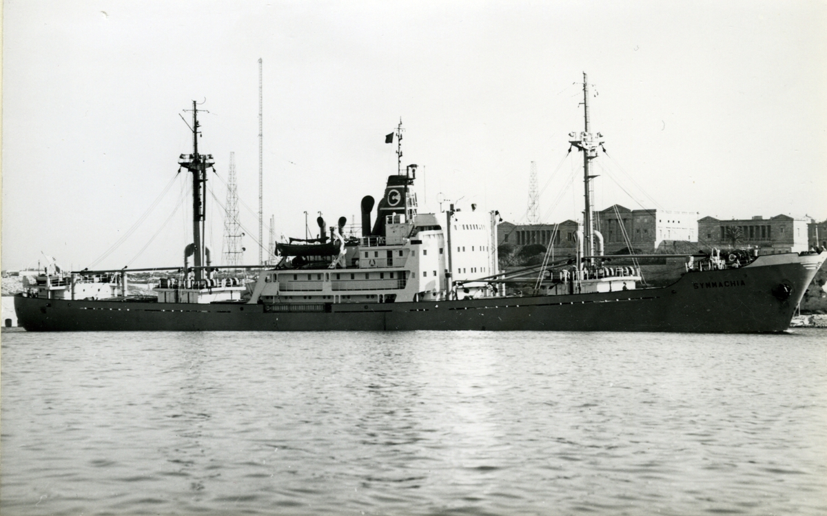 Ägare:/1970-7 /: Symmachia Compania Naviera S.A. Hemort: Peiraievs.