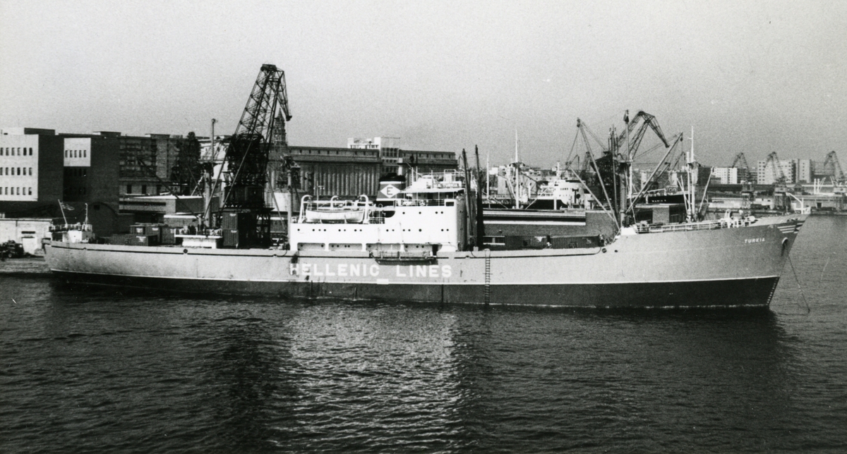 Ägare:/1956-85/: Hellenic Lines, Ltd. Hemort: Piraeus.