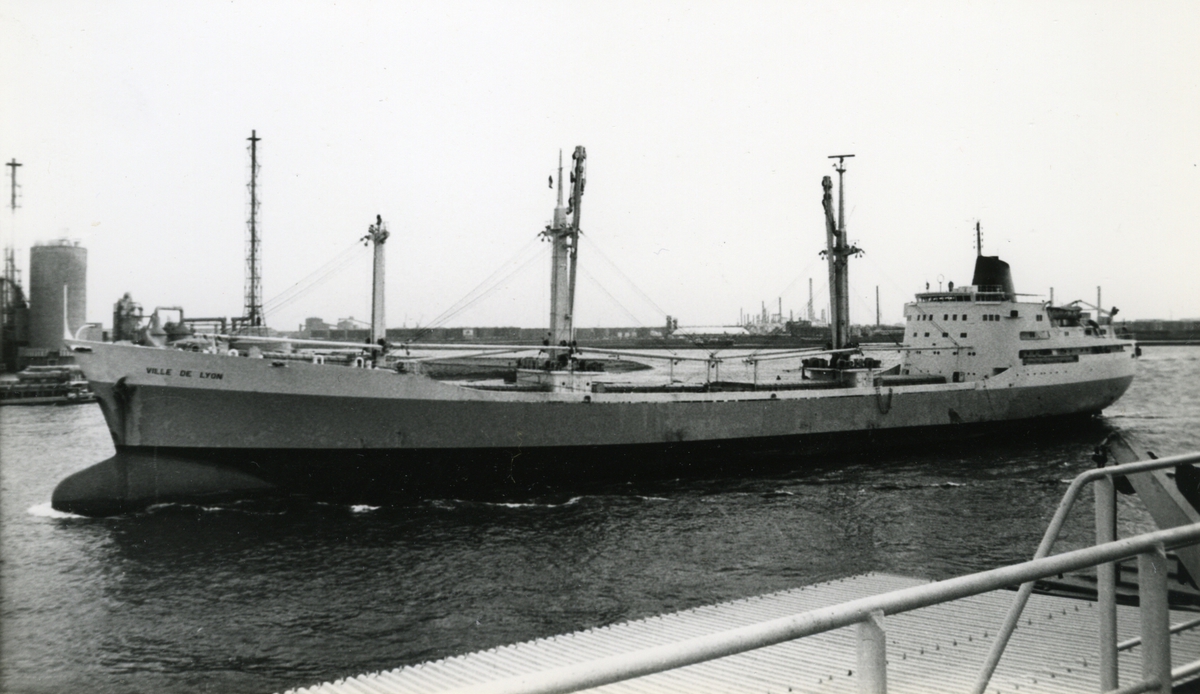 Ägare:/1969-72/: Compagnie Havraise & Nantaise Péninsulaire S.A. Hemort: Dunkerque.