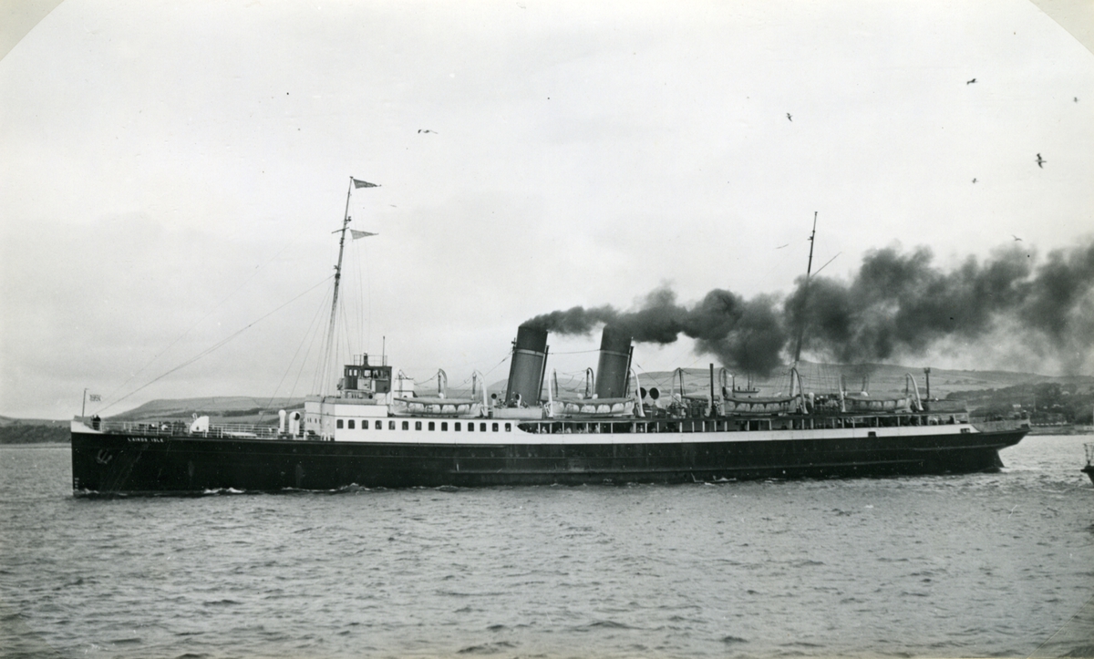 Fotodatum: 1951-08-15. Fartyget vid Ardrossan.