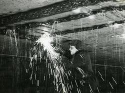 PRINS CARL
Radarfartyg, utbyte av nitlagar vid bordläggnings