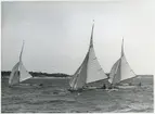 Mälar 22:or under Juniregattan 1945.