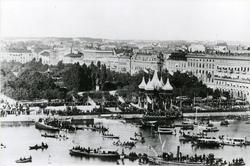 John Ericssons lik ilandsättes vid Karl XII:s torg 16/9 1890