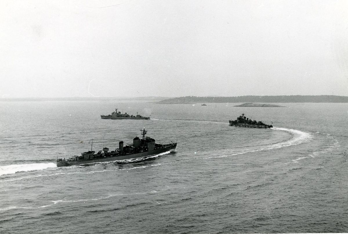 Jagareskader i operation "Treudd", 1955.