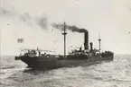 Lastångfartyget S:T PAUL av Göteborg på utgående från Sunderland omkr. 1913.
