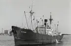 Lastångfartyget TITAN liggande i Köpenhamn 25.5.1965.