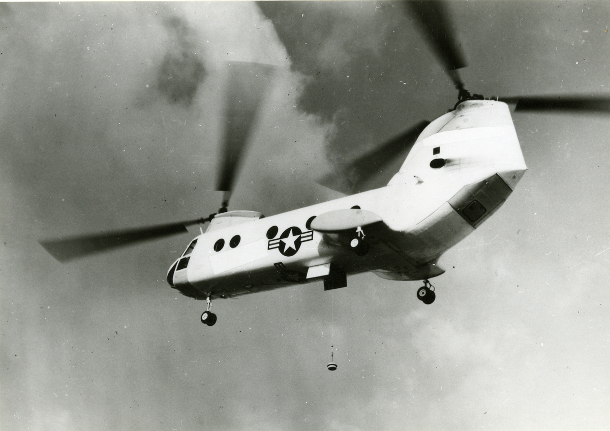 Amerikansk Vertol-maskin.