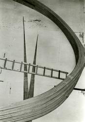 Spant till minsvepare M 59 KARLSÖ under konstruktion.