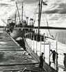 Kåge hamn, år 1962.