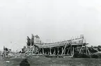 Fartyg under byggnad på Haldi Strand, Emmaste, Dagö 1944 för slekten Koolmeister (blev aldrig klar förstörd vid ryska inmarschen).