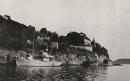 "Kolning" S/S ALF i Pipervika, Kristiania, den 17.9.1903.