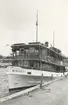 Det finska passagerarfartyget m/s Mikkeli liggande i Lappenranta, Willmarstrand, Finland 1968.
Insjöfartyg på Saimen