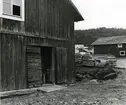 Ångermanland, Trysunda. Hamnlagets gemensamma magasin invid kajen.