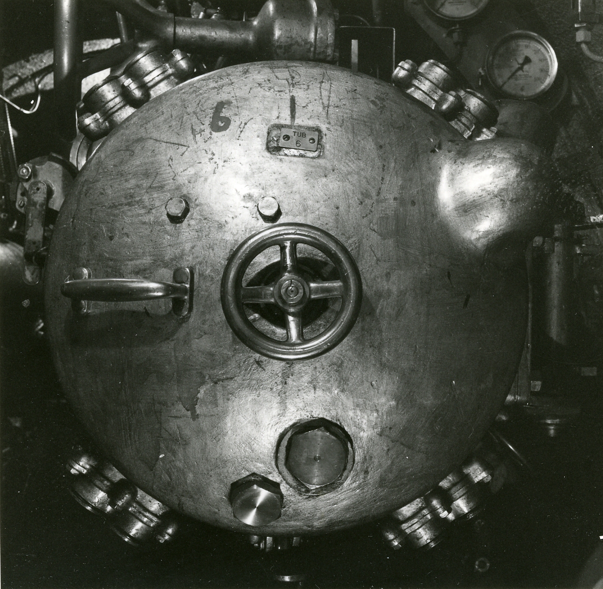 Foto visande torpedtub ubåten "Näcken".
