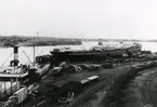 Fredriksskanshamnen. Foto 5.6.1923.