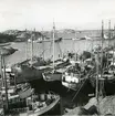 Vinterliggare i Skärhamn 1961-62.
Bildserie om 4 bilder.