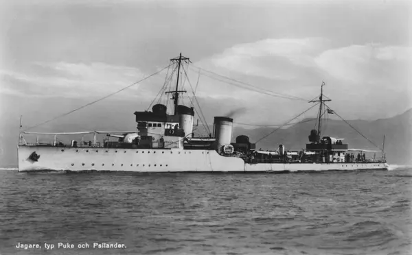 Jagare, typ Puke och Psilander.