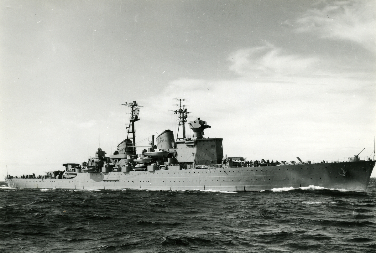 Kryssaren Göta Lejon år 1953.