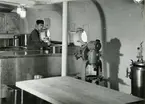 Köket på kryssaren Göta Lejon den 20.11.1947.