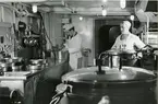 Köket på kryssaren Göta Lejon den 20.11.1947.