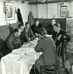 Högbåtsmansmässen på kryssaren Göta Lejon, år 1952.