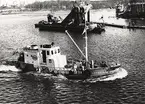 Tankfartyget m/s ESSO MARIN 19 i Stockholm 1963.