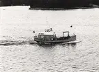Tankfartyg m/s ESSO MARIN 1 i Stockholms Skärgård 1964.