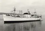 Lastfartyget m/s FROSTE i Sundsvall 1958.