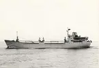 Lastfartyget m/s GRIM under gång, 1963.